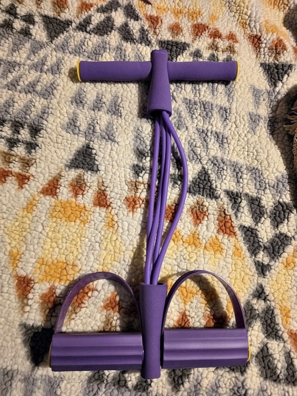 Purple Resistance Band Set Like New